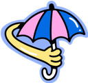 Illustration parapluie